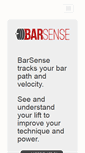 Mobile Screenshot of barsense.com